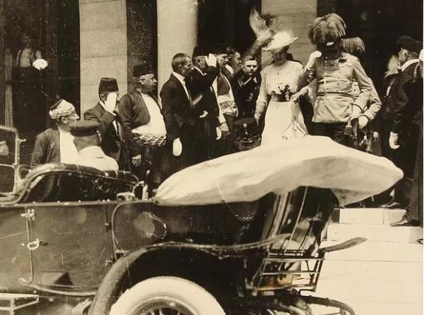Archduke Franz with his wife